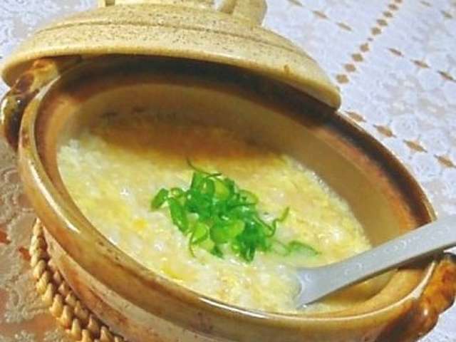 超簡単!ホッカホカで優しく美味な卵雑炊